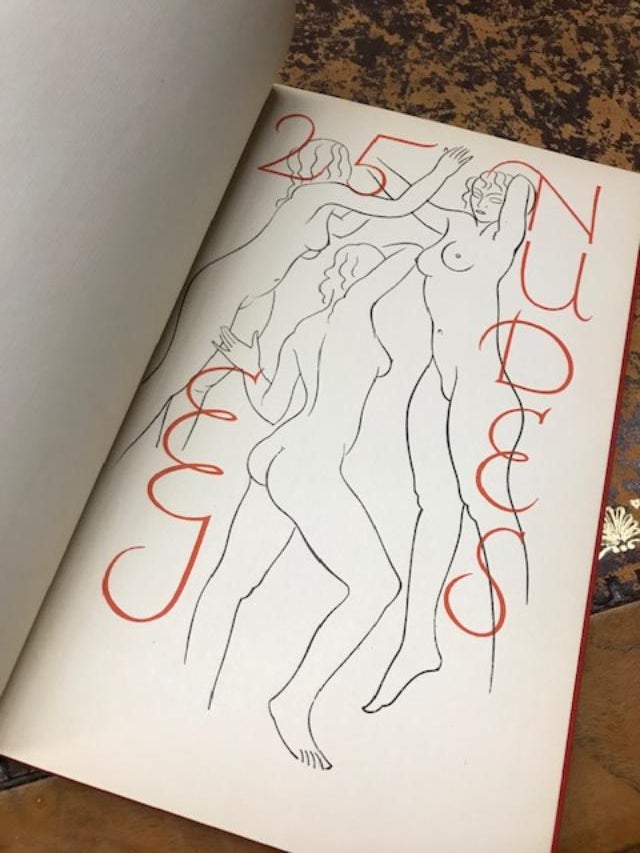 Item #21-0438 25 NUDES ENGRAVED BY ERIC GILL With an Introduction. Eric Gill.