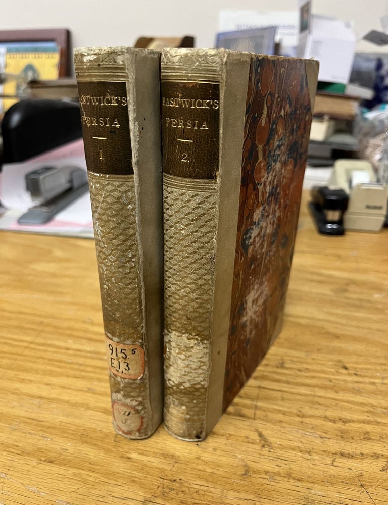 Item #21-3170 JOURNAL OF A DIPLOMATE'S THREE YEARS' RESIDENCE IN PERSIA. Edward B. Eastwick.
