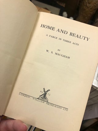 HOME AND BEAUTY, A Farce in Three Acts
