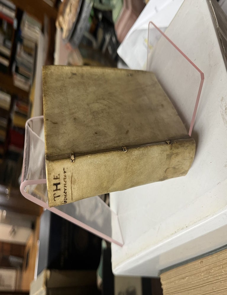Item #21-6849 THE BOKE NAMED THE GOUENOUR Deuised by Sir Thomas Elyot, Knyght. Thomas Elyot.