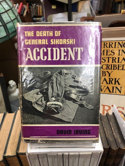 Item #21-7812 ACCIDENT, The Death of General Sikorski. David Irving.