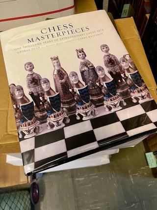 Item #22-1163 CHESS MASTERPIECES, One Thousand Years of Extraordinary Chess Sets. George Dean,...