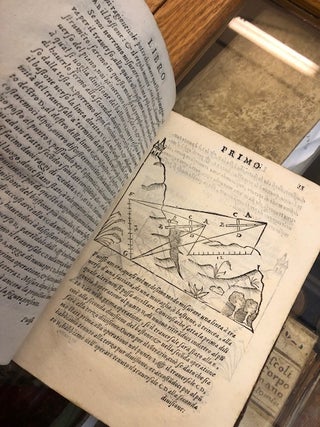 DEL MODO DI MISURARE Le Distantie, Le Superficie, I Corpi, Le Piante, Le Poruincie & Tutte Le Altre Cose Terrene...["Of the way of measuring the distances, surfaces, bodies, plants, provinces, perspectives, & all other earthly things...."]