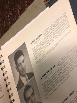 Item #22-3044 1946, 1947 and 1948 Editions of "The Brook", High School Yearbooks of the Cranbrook...