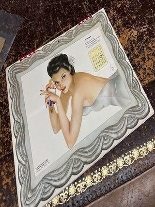 Item #22-5349 THE 1943 ESQUIRE VARGA CALENDAR