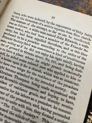 A SHORT ACCOUNT OF THE RISE AND PROGRESS OF THE AFRICAN M.E. CHURCH IN AMERICA [AME CHURCH]