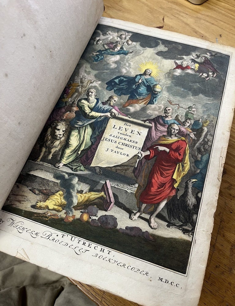Item #22-6917 VAN 'T LEVEN EN DE DOOT VAN ONSEN SALIGMAKER JESUS CHRISTUS; Opgehelderd Door Aanmerkingen en Vertoogen&hellip;. Jeramias Taylor, Jeremy.