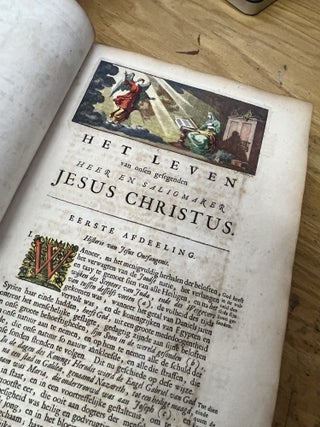 VAN 'T LEVEN EN DE DOOT VAN ONSEN SALIGMAKER JESUS CHRISTUS; Opgehelderd Door Aanmerkingen en Vertoogen…