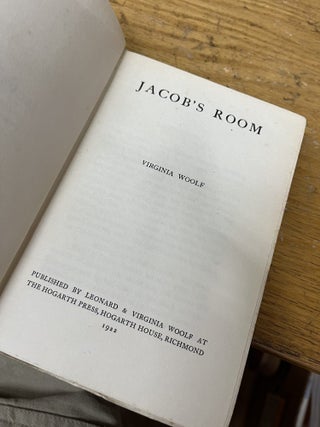 JACOB'S ROOM [first edition in dustjacket]