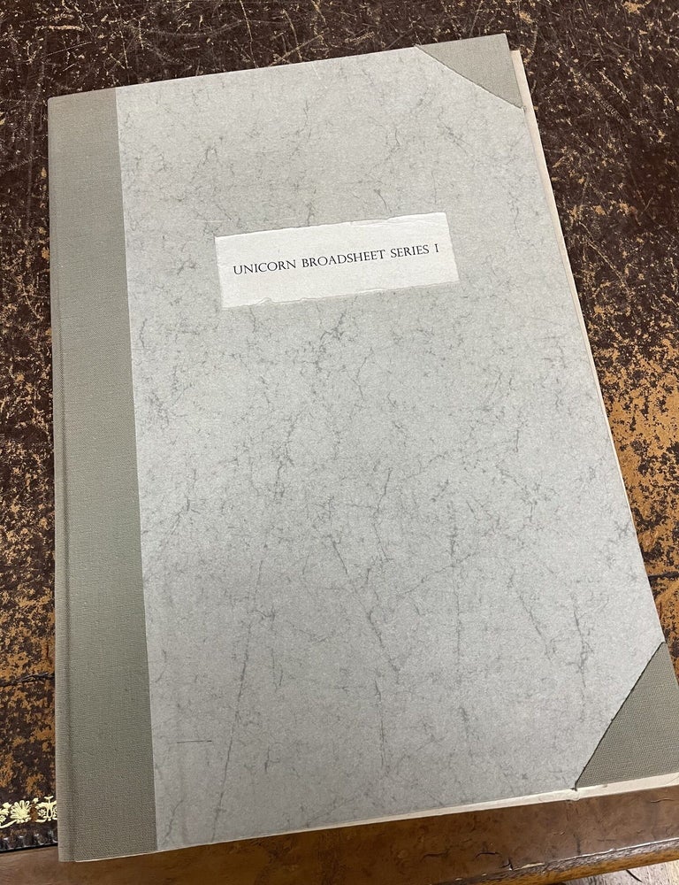 Item #22-9709 UNICORN BROADSHEET SERIES 1.