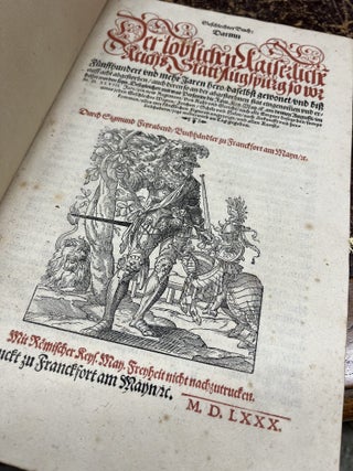 GESCHLECHTER BUCH: Darin der Loblichen Kaiserliche Reichs Statt Augsburg&hellip;[Robert Hoe III] [Francis Bedford]