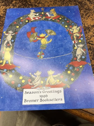 "Seasons Greetings 1996 Bromer Booksellers" [cover title, catalogue]