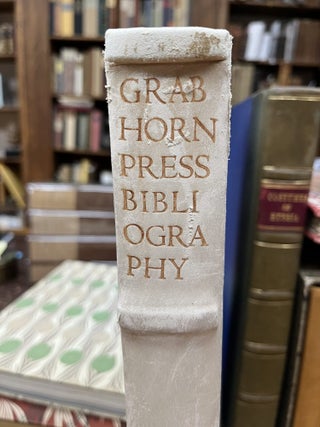BIBLIOGRAPHY OF THE GRABHORN PRESS 1915-1940. Elinor Raas and David Heller.