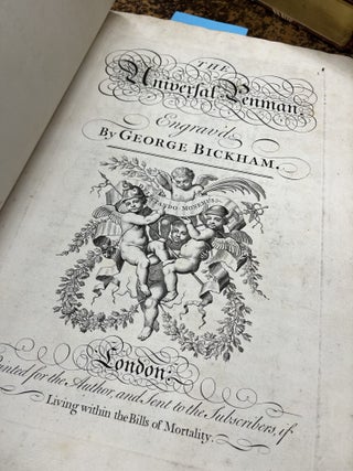 THE UNIVERSAL PENMAN, Engrav'd by George Bickham