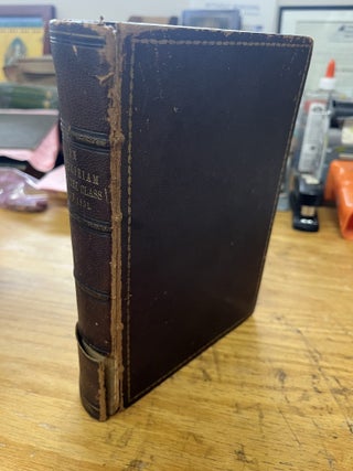 &ldquo;IN MEMORIAM OF THE CLASS OF 1851&rdquo; [spine title
