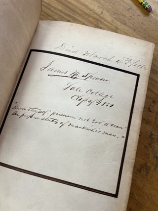 &ldquo;IN MEMORIAM OF THE CLASS OF 1851&rdquo; [spine title]