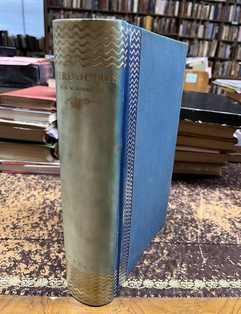 Item #23-0858 THE HISTORY OF HERODOTUS Of Halicarnassus, The Translation of G. Rawlinson, Revised and Annotated by A.W. Lawrence, with Nine Wood Engravings by V. le Campion, and a Series of New Maps by T. Poulton&hellip;