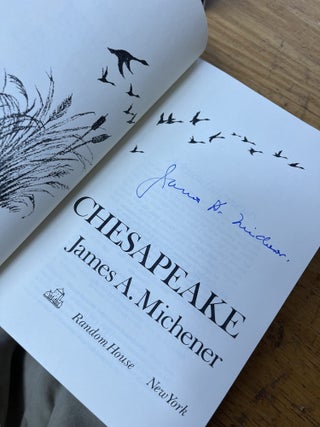 CHESAPEAKE [signed first edition, second printing
