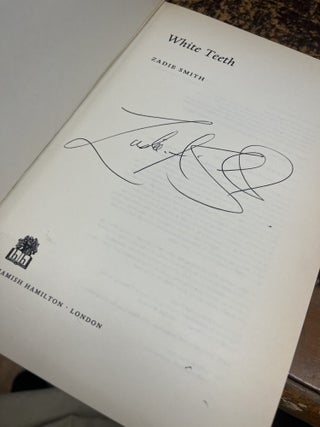WHITE TEETH [signed, first edition, author's first book]