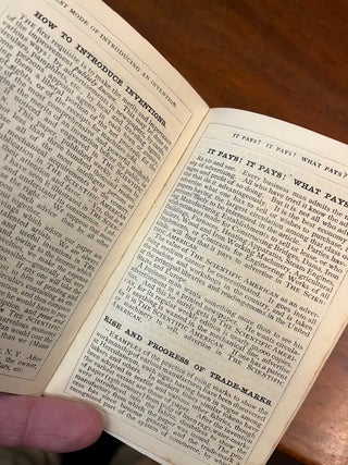 THE SCIENTIFIC AMERICAN HAND BOOK [booklet advertising the Scientific American Handbook].