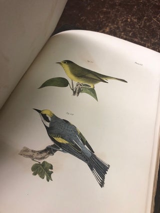 NATURAL HISTORY OF NEW YORK, PART ONE: Zoology of New-York, or the New-York Fauna, 5 volumes.