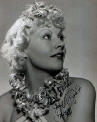Item #96-mmrr-knij SIGNED AND INSCRIBED PHOTO. June Knight.