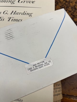 THE SHADOW OF BLOOMING GROVE, Warren Harding in His Times.