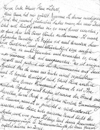 Autograph Letter Signed by Elsa Einstein, Albert's Wife, to One of Einstein's Mistresses, Elsa Einstein, Albert.