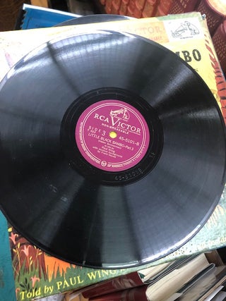THE STORY OF LITTLE BLACK SAMBO. RCA Victor Youth Series -- Non Breakable. Told by Paul Wing with sound effects and incidental music.