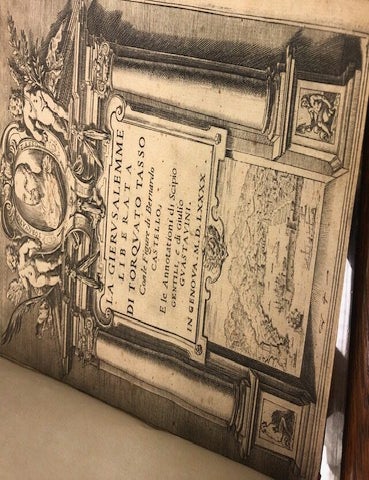 Item #98-3032 LA GIERUSALEMME LIBERATA [Jerusalem Liberated]. Torquato Tasso.