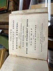 Phelps's Travellers' Guide Through the United States Containing Upwards of Seven Hundred Rail-Road, Canal, and Stage and Steam Boat Routes Accompanied with a New Map of the United States