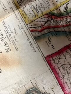 Phelps's Travellers' Guide Through the United States Containing Upwards of Seven Hundred Rail-Road, Canal, and Stage and Steam Boat Routes Accompanied with a New Map of the United States