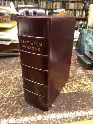 Item #99-7052 BREVIARIUM ROMANUM Cum Psalterio Proprio et Officiis Sanctorum ad Usum Cleri...