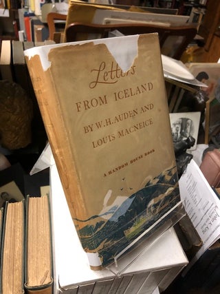 Item #99-9921 LETTERS FROM ICELAND [first edition, review copy]. W. H. Auden, Louis MacNeice