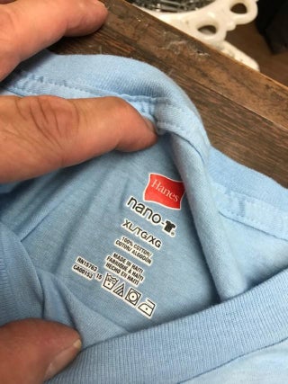 100% COTTON JOHN KING BOOKS T-SHIRT, LIGHT BLUE, LARGE